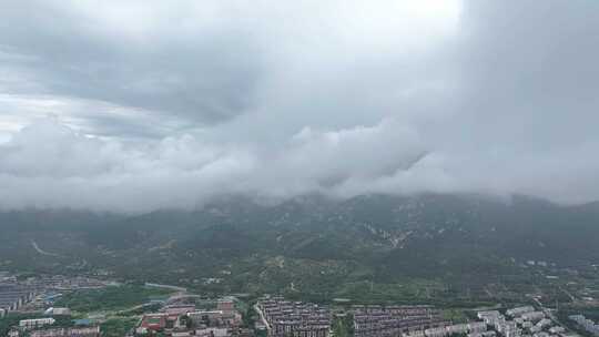 雨后的泰安视频素材模板下载