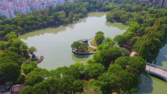 上海影视乐园，上海松江车墩影视城4K航拍