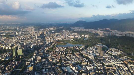 深圳龙岗区黄昏