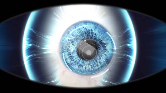 瞳孔识别人眼科幻视网膜人体器官
