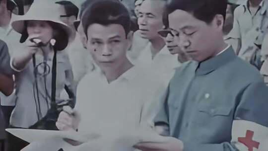 1979对越自卫反击战 首次释放战俘