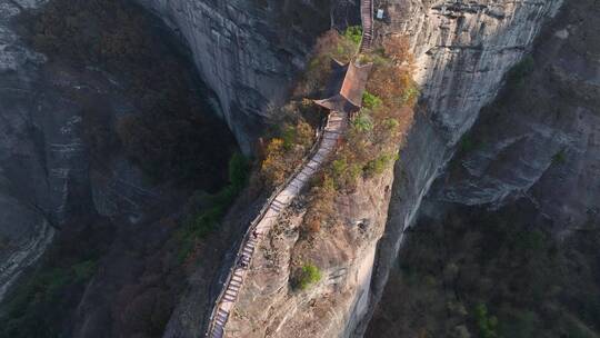 4K航拍 桂林资源八角寨上山道路