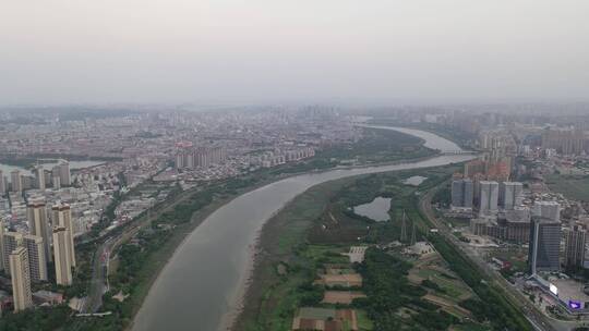 泉州大景360旋转看泉州市区