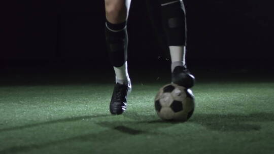 足球技巧训练视频素材模板下载