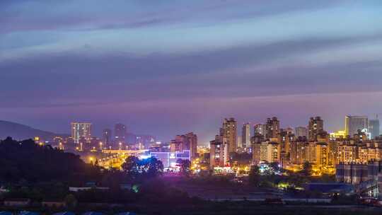 夜间城市景观