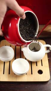 红茶冲泡过程 喝茶品茶 茶文化