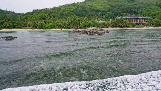 海岸，海岸，海，丘陵