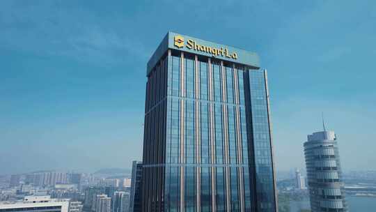 南京香格里拉大酒店五星级酒店高端酒店视频素材模板下载
