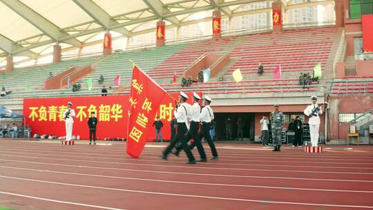 快进X2 航拍大学生军训