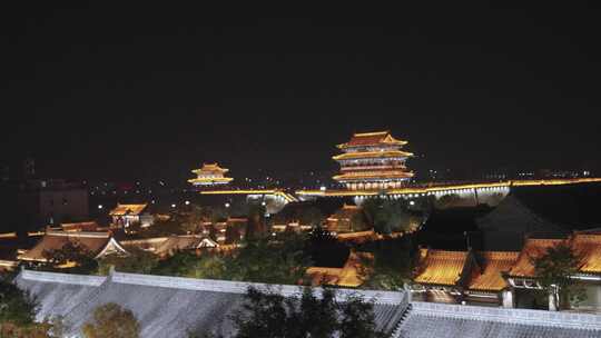 忻州古城夜景实拍3