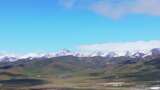 航拍青藏高原青海祁连山脉天境祁连雪山雪景高清在线视频素材下载