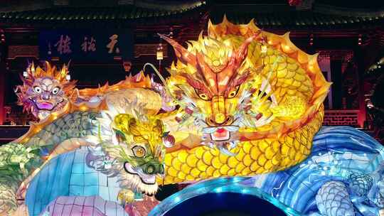 上海灯会 龙年 豫园灯会 春节 张灯结彩