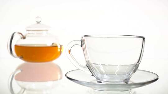 茶柠檬绿茶饮品茶水茶杯茶壶品茶文化花草茶视频素材模板下载