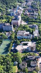 浙江大学玉泉校区航拍风光