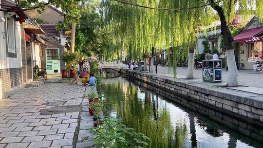 济南百花洲景区，烟火气的旅游景点