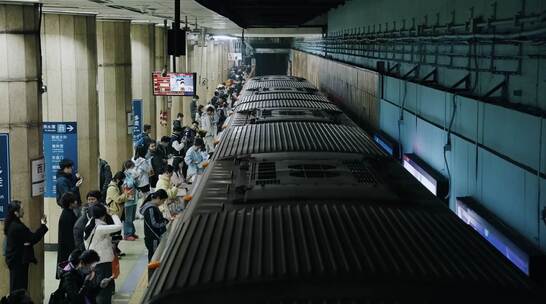 城市地铁素材-地铁室内