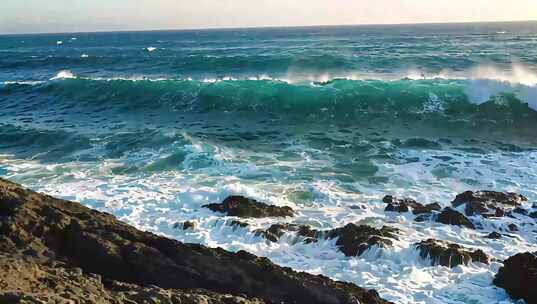 大海浪花海浪升格滔天巨浪大海海浪浪花合集