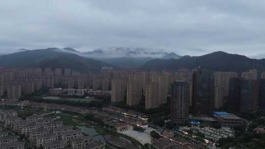 福建连江县潘渡镇的雨后景色