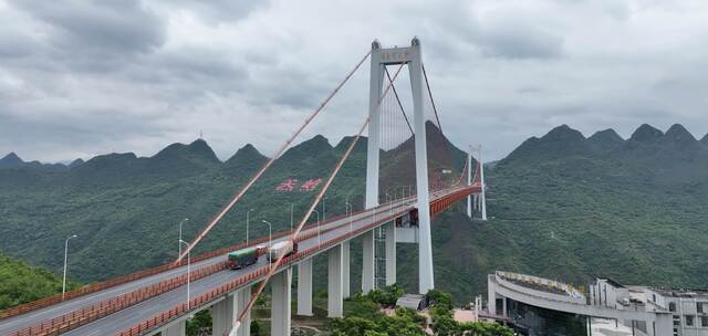 坝陵河大桥视频素材模板下载