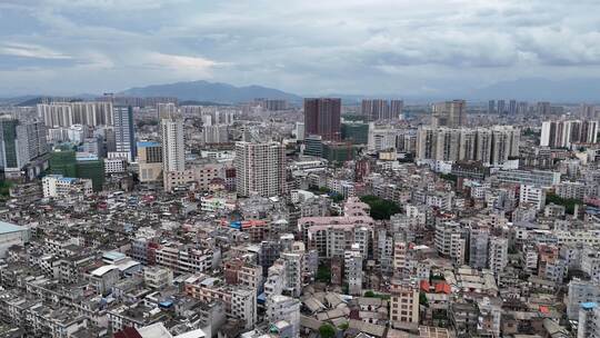 城市居民房屋建筑航拍