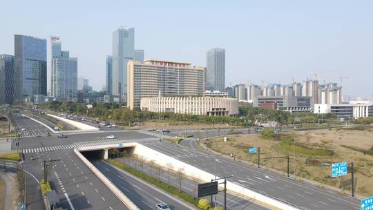 航拍广西国际壮医医院