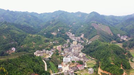 乡村风景和建筑