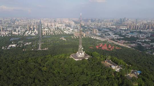 合肥大蜀山山顶航拍