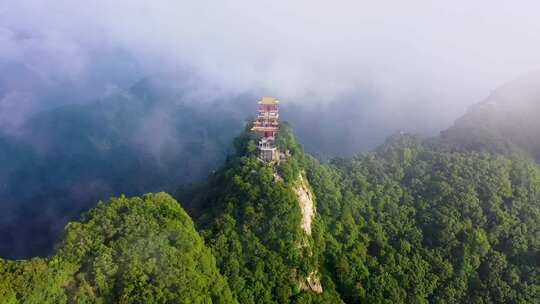 南五台山 钟南山 秦岭 云海 日出 云彩 蓝天