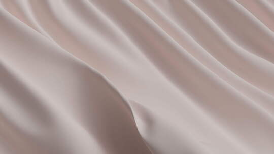抽象柔情米色桃色丝绸背景奢华波浪布缎面粉