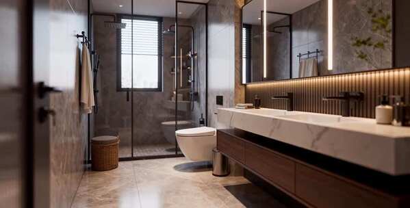 现代风格卫生间室内装修