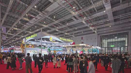 第八届进博会5.2馆国家综合展主馆国家馆