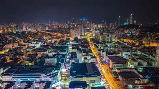 青岛夜景延时