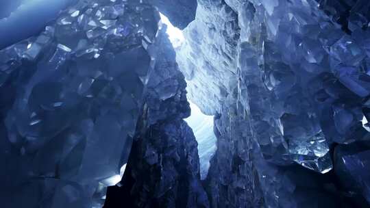 唯美水晶矿 水晶结晶 钻石 宝石