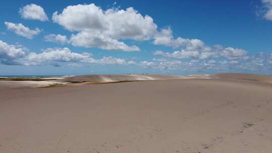 杰里科阿科阿拉塞阿拉巴西。著名旅游目的地的夏季海滩风景优美。