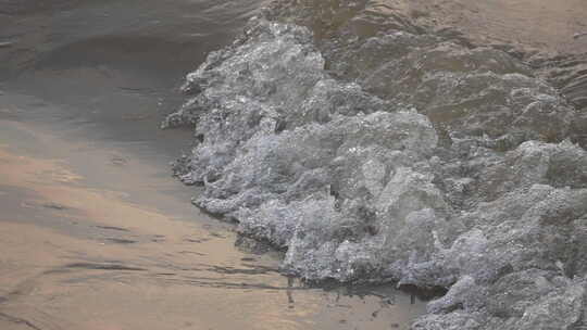 河流 流水 水面 奔流 江河 波涛 波浪翻滚