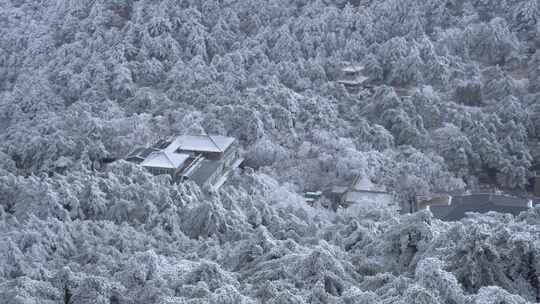 黄山雪景