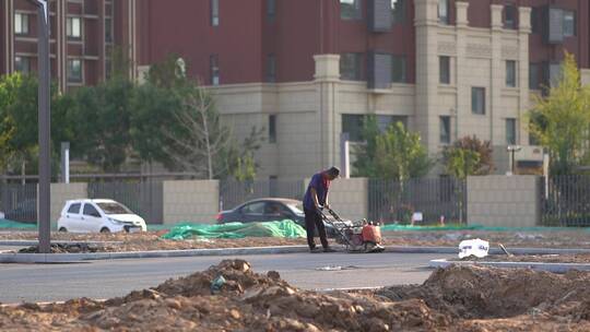 市政园林工程-园区道路铺建