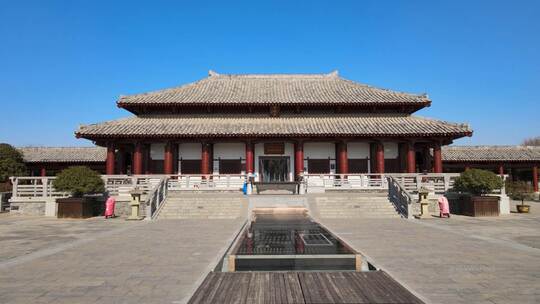 航拍中国古建之字圣殿
