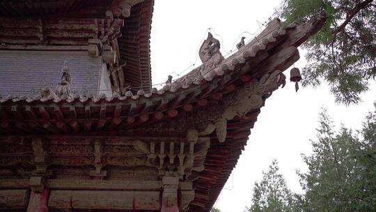 古色古香的寺院建筑