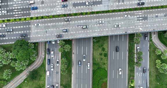 广东省东莞市城市风光航拍