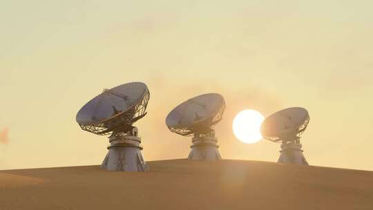 沙漠气象雷达天文观测