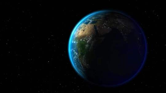 大气太空地球（无音乐）