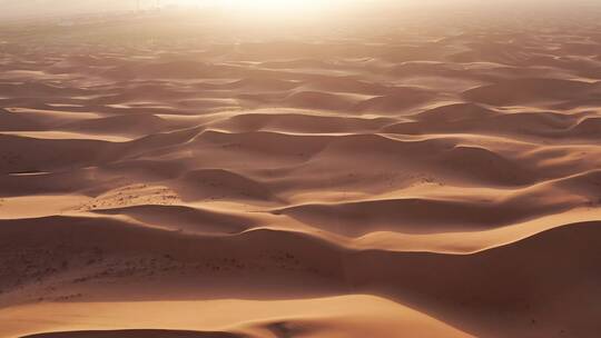 腾格里沙漠日落
