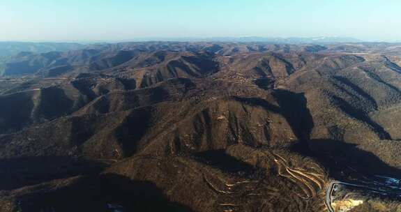 清水县山区航拍