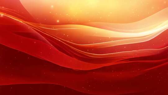 红色动感波浪背景