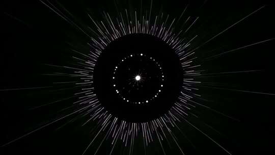 黑色背景粒子光线特效