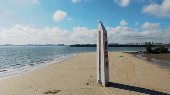 海南文昌海边椰林