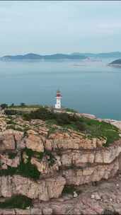 大海海浪风景竖屏航拍