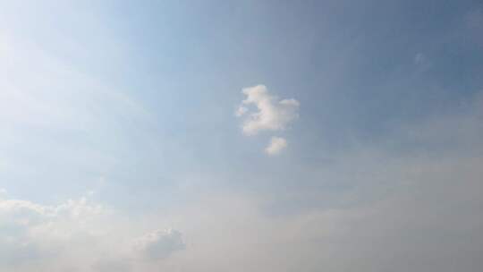 蓝天白云风景视频素材延时摄影