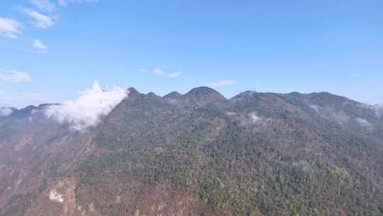 秤架山水风光延时素材